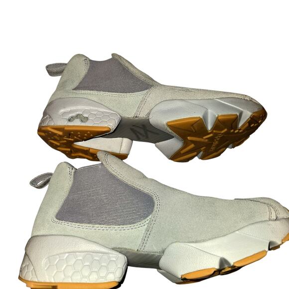 Reebok 5.5 Platform Girl's Furry Chelsea Boot Tennis Shoe Athletic Sneaker 5 1/2 - Picture 5 of 8